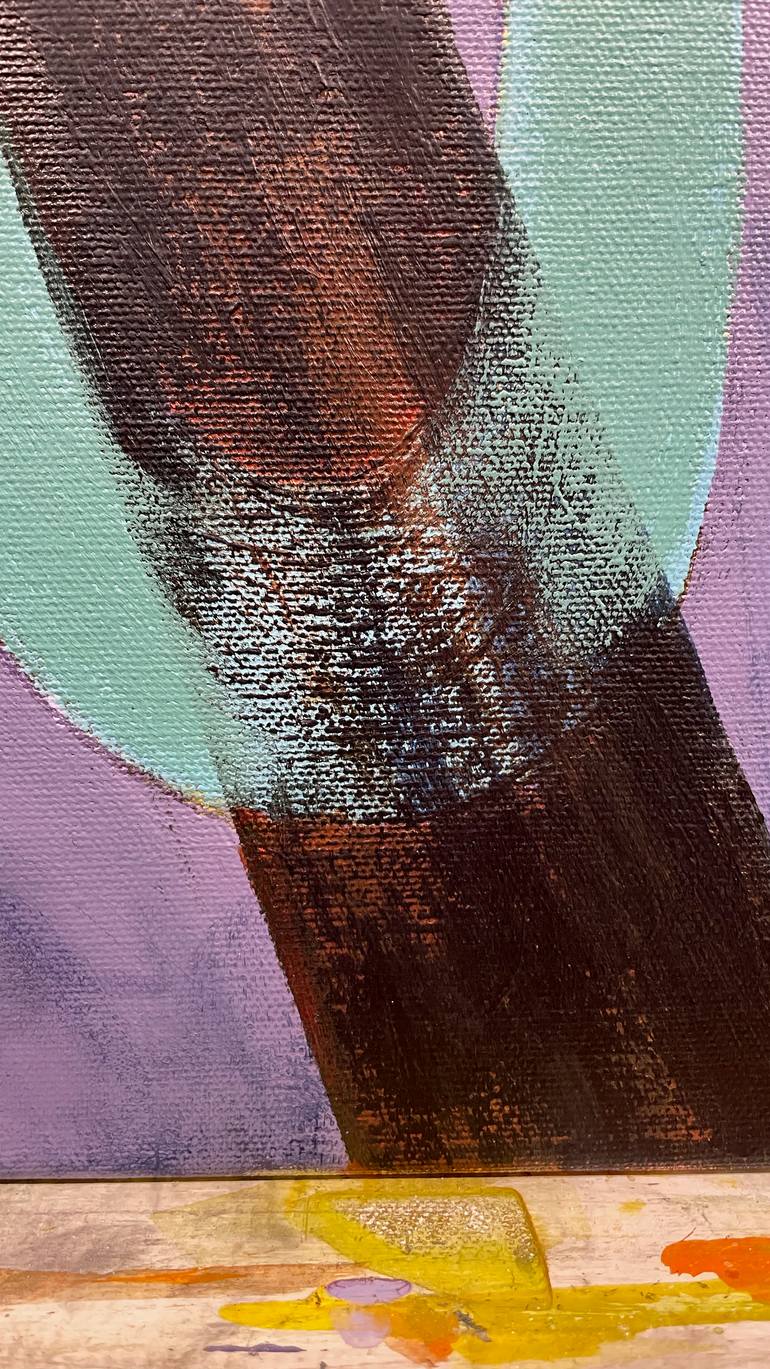 Original Conceptual Abstract Painting by Patrick Johnson