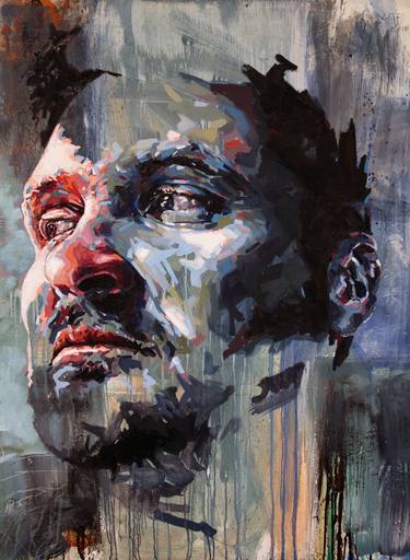 Print of Expressionism Men Paintings by Joshua Miels