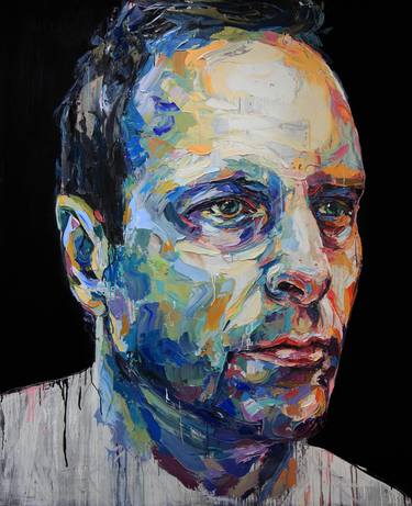 Print of Portraiture Portrait Paintings by Joshua Miels
