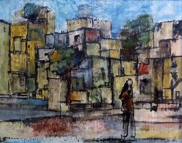 Original Cities Painting by Lupe Ficara