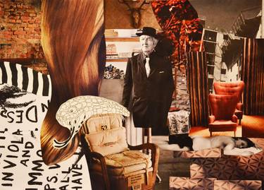 Print of Surrealism Education Collage by Sladana Zivkovic