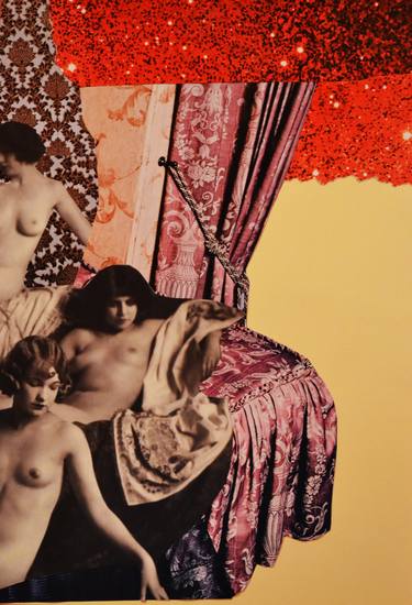 Print of Nude Collage by Sladana Zivkovic