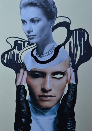 Print of Surrealism Celebrity Collage by Sladana Zivkovic