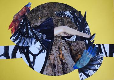 Print of Surrealism Nature Collage by Sladana Zivkovic