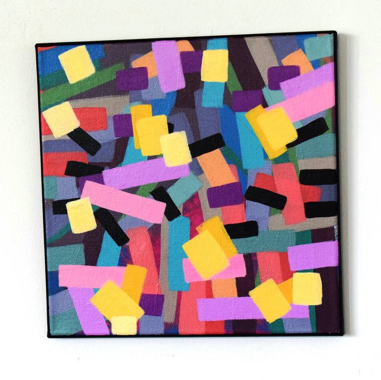 Original Abstract Expressionism Abstract Painting by Sladana Zivkovic