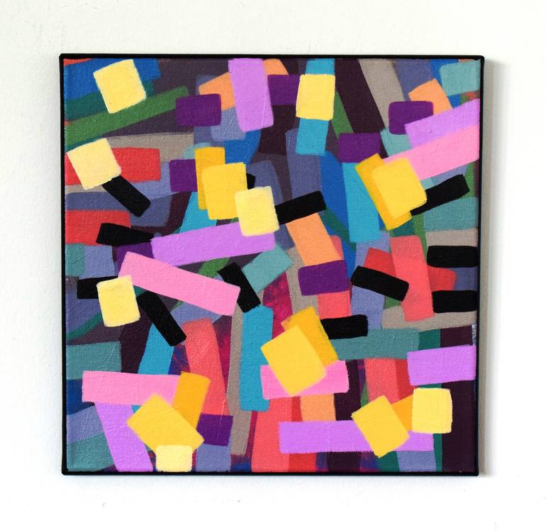 Original Abstract Expressionism Abstract Painting by Sladana Zivkovic