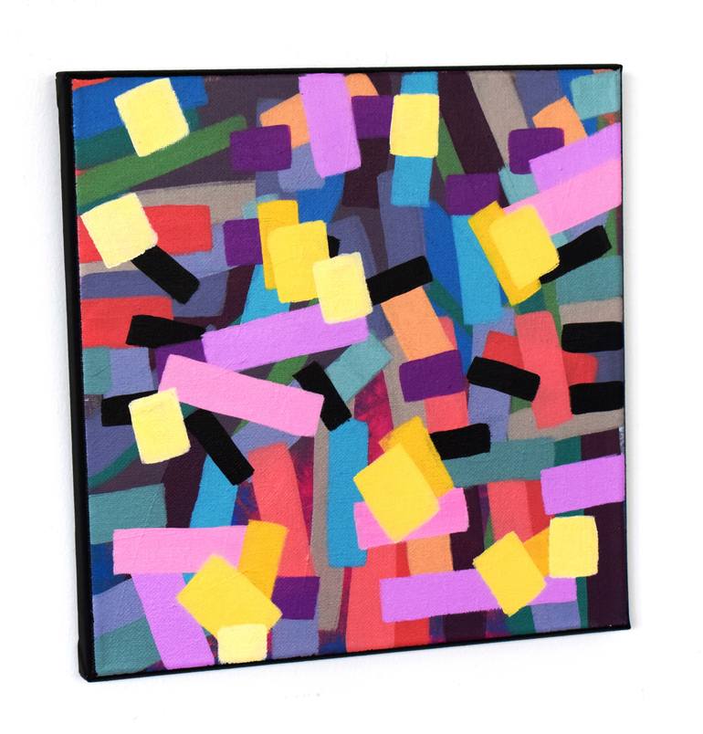 Original Abstract Expressionism Abstract Painting by Sladana Zivkovic