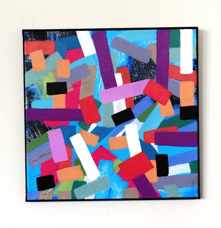 Original Abstract Expressionism Abstract Painting by Sladana Zivkovic