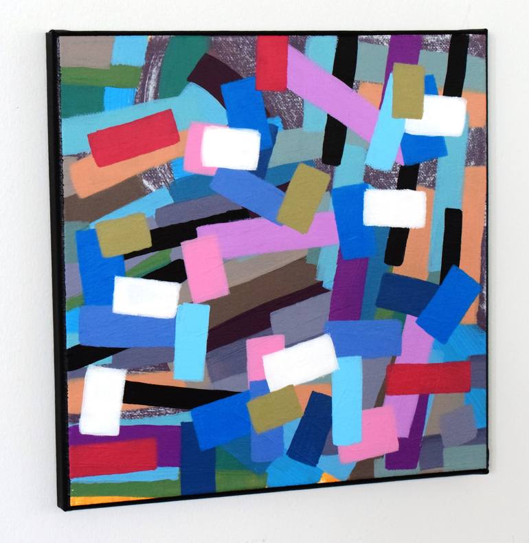 Original Abstract Expressionism Abstract Painting by Sladana Zivkovic