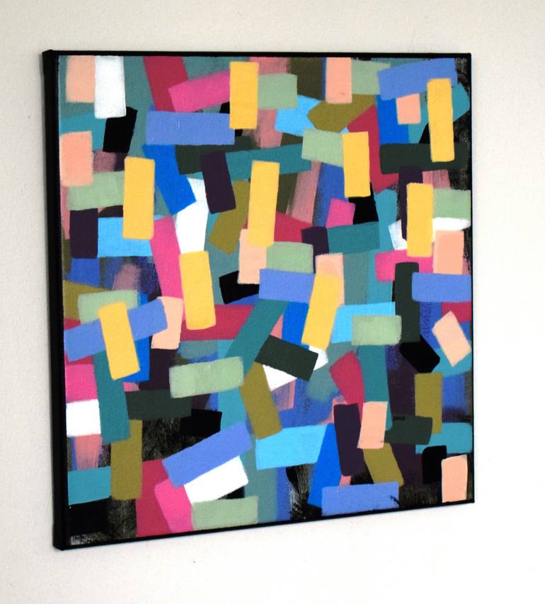 Original Abstract Expressionism Abstract Painting by Sladana Zivkovic