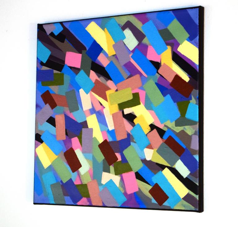 Original Abstract Expressionism Abstract Painting by Sladana Zivkovic