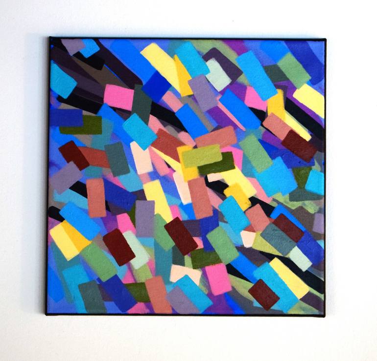 Original Abstract Expressionism Abstract Painting by Sladana Zivkovic