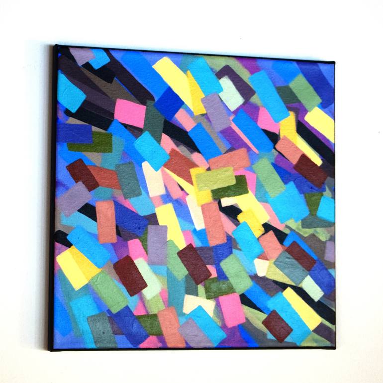 Original Abstract Expressionism Abstract Painting by Sladana Zivkovic