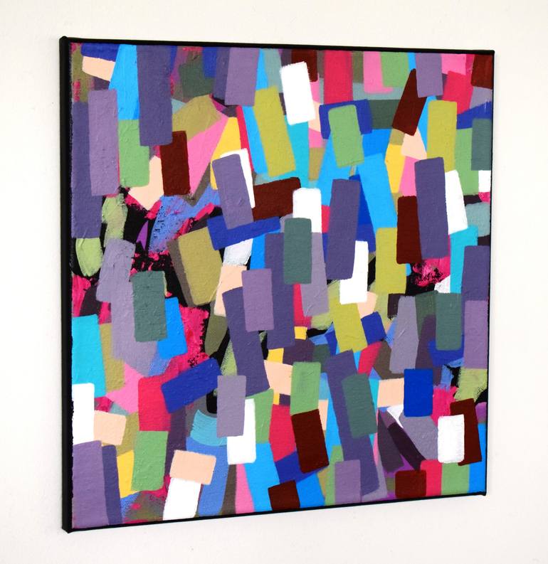 Original Abstract Expressionism Abstract Painting by Sladana Zivkovic