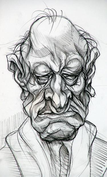 Original Portraiture Portrait Drawings by Hratch Israelian