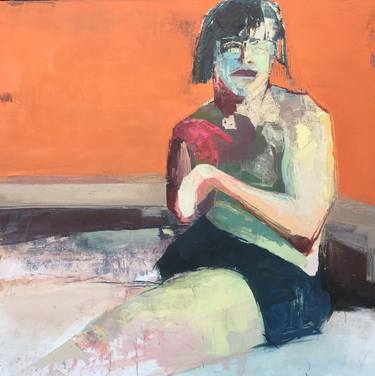 Original Figurative People Paintings by Andrea Patrie