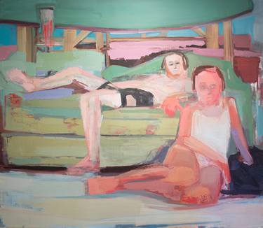 Print of Family Paintings by Andrea Patrie