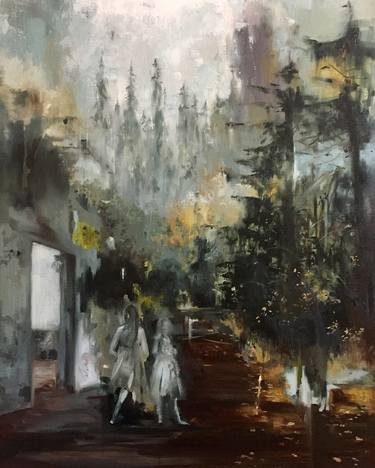 Print of Figurative Landscape Paintings by Magdalena Lamri