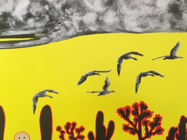 Original Conceptual Nature Painting by Patrick Harris