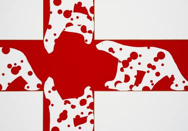 Bipolar Flag (red) - horizontal thumb