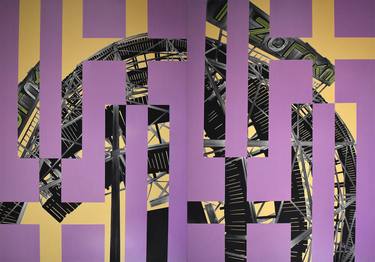 Original Conceptual Science Paintings by Patrick Harris
