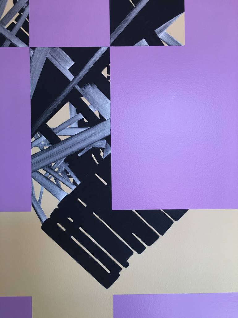 Original Conceptual Science/Technology Painting by Patrick Harris