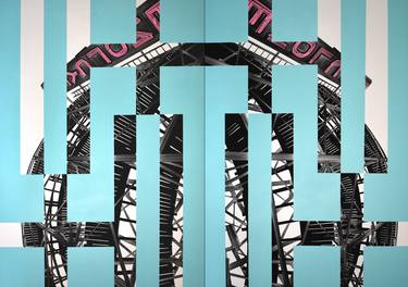 Original Modern Science Paintings by Patrick Harris