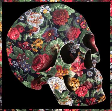 Skull with Flowers thumb