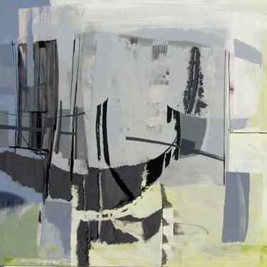 Original Abstract Architecture Paintings by Frank de Blok