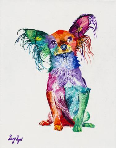 Original Expressionism Animal Paintings by Linzi Lynn