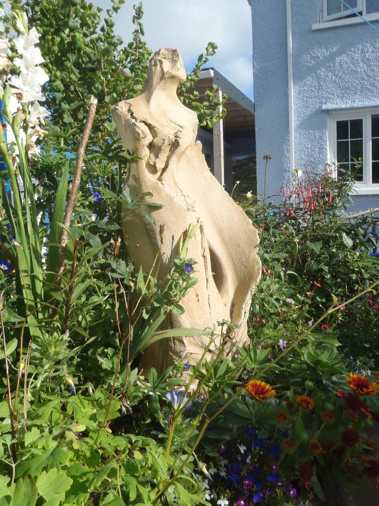 Original Abstract Expressionism Nature Sculpture by Rebecca Buck