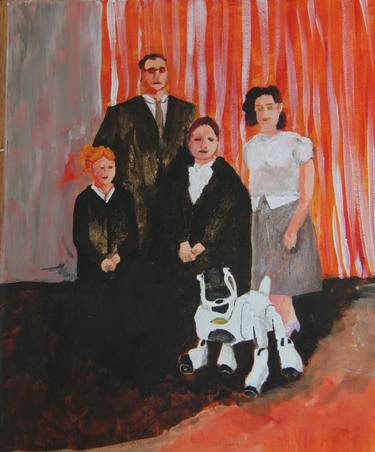 Print of Family Paintings by Karen van Dooren