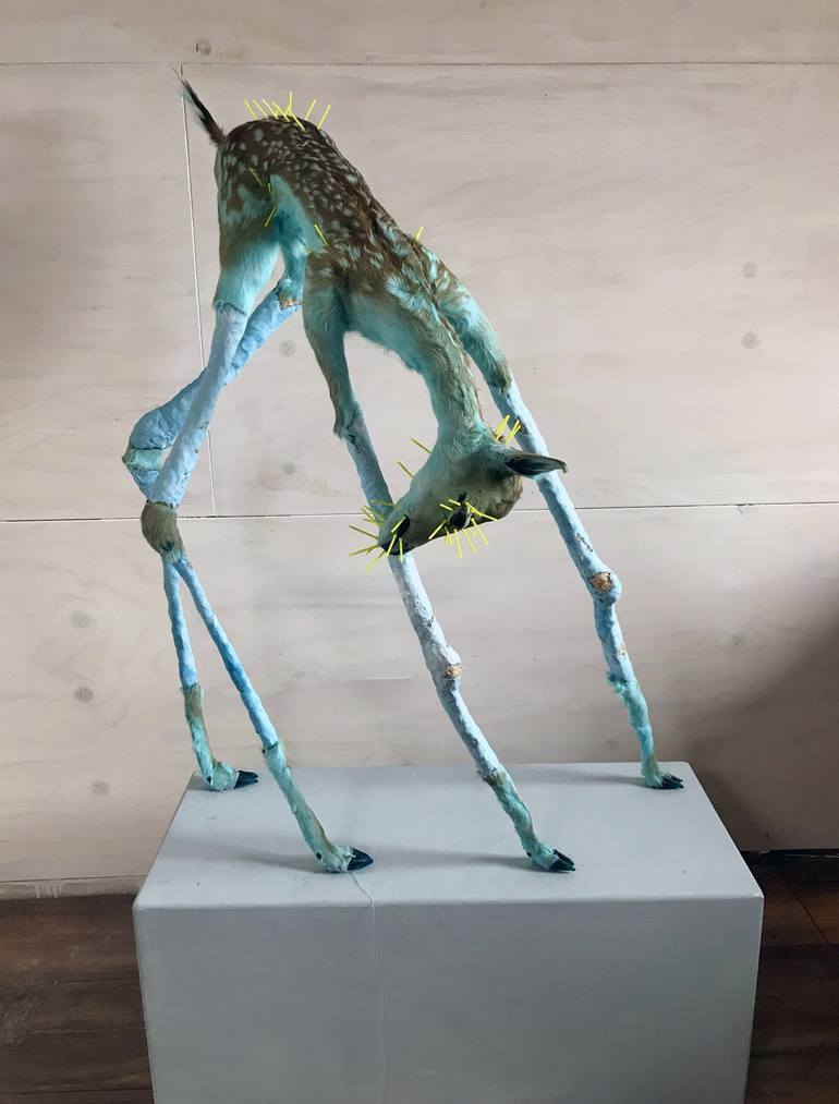 Original Animal Sculpture by Karen van Dooren