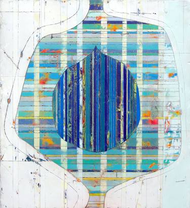 Original Fine Art Abstract Paintings by Curtis Olson