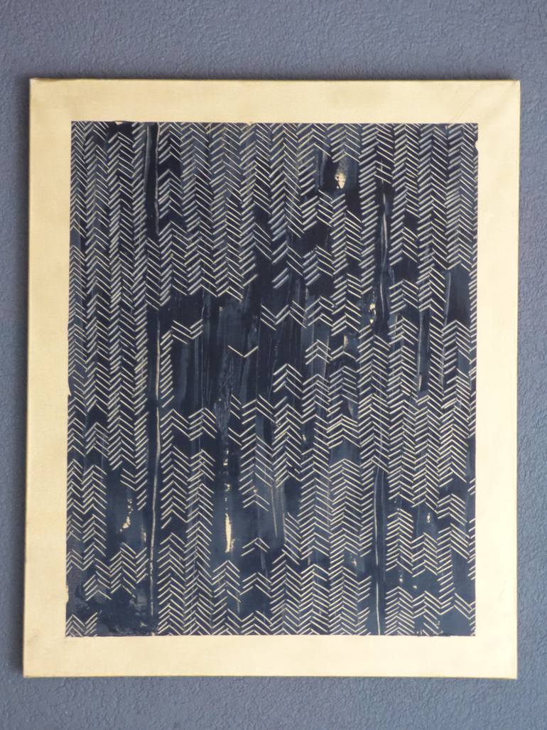 Original Abstract Patterns Painting by Florian Lenouveau