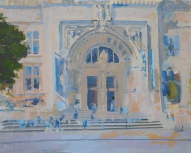 Original Impressionism Architecture Paintings by Peter McQuillan