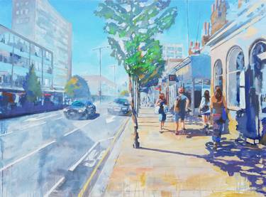 Original Impressionism Cities Paintings by Peter McQuillan