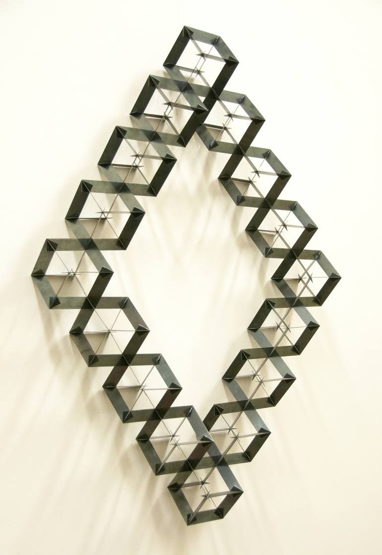 Print of Minimalism Geometric Sculpture by Nico Kok
