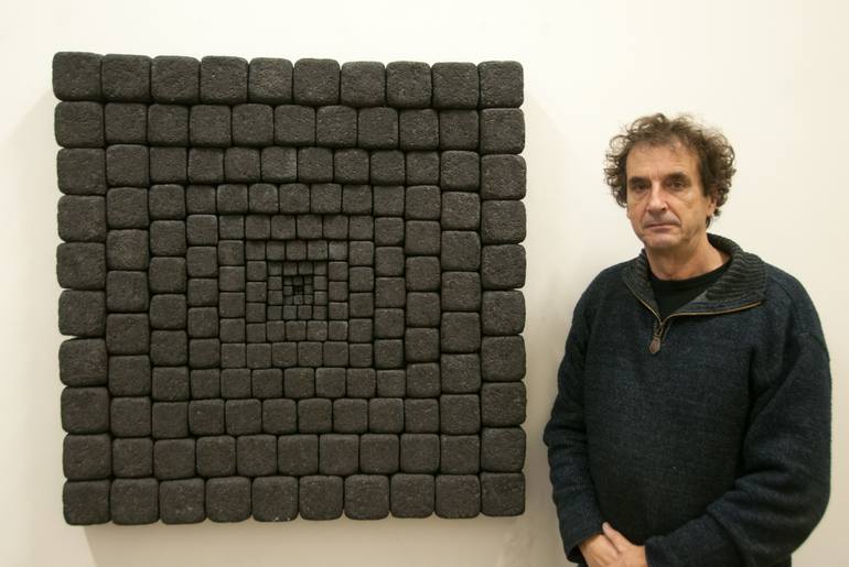 Original Minimalism Abstract Sculpture by Nico Kok