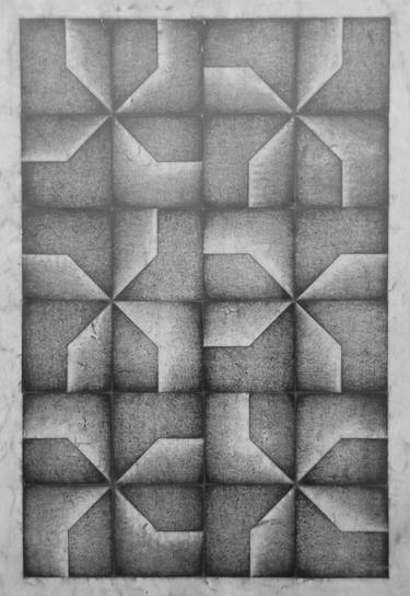 Original Geometric Drawings by Nico Kok