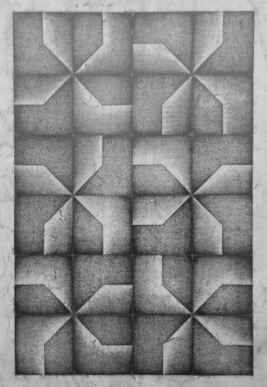 Print of Abstract Geometric Drawings by Nico Kok