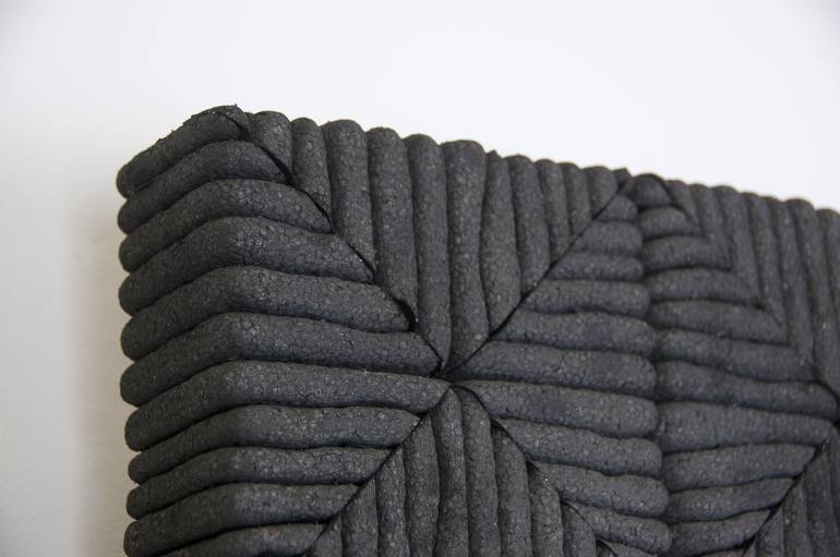 Original Abstract Geometric Sculpture by Nico Kok