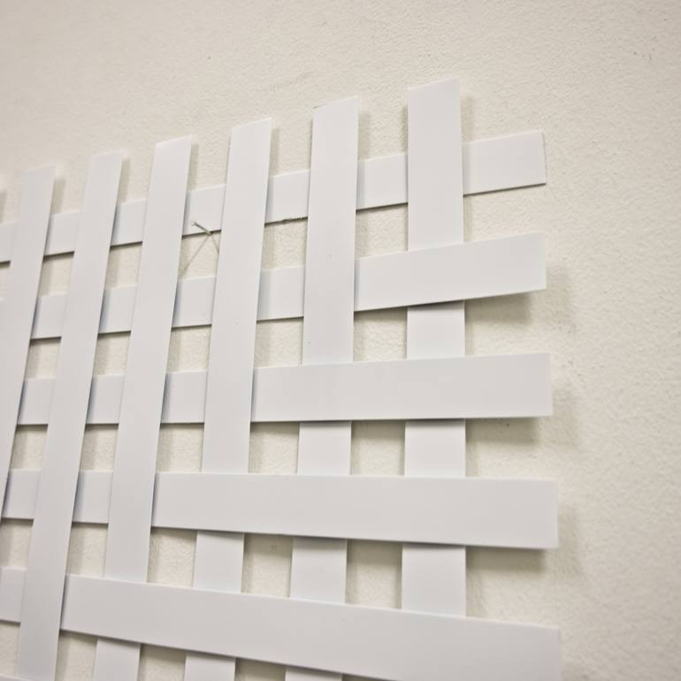 Original Abstract Geometric Sculpture by Nico Kok