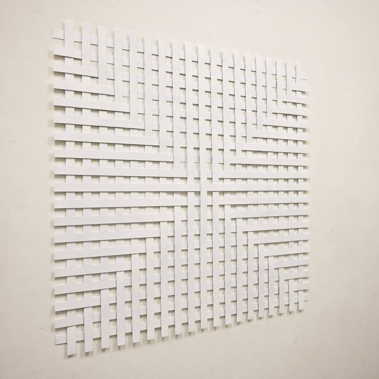 Original Geometric Sculpture by Nico Kok