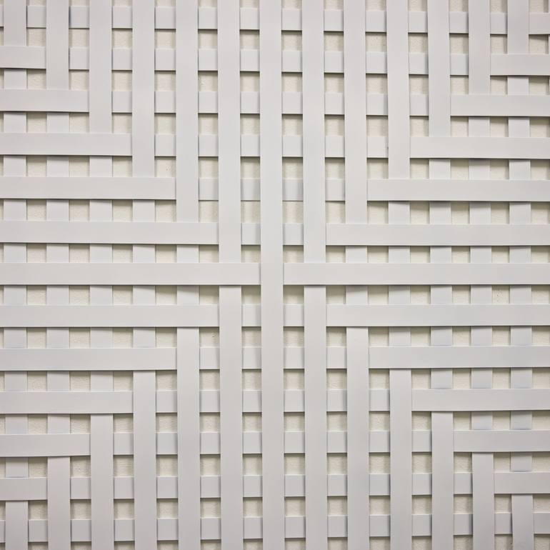 Original Abstract Geometric Sculpture by Nico Kok
