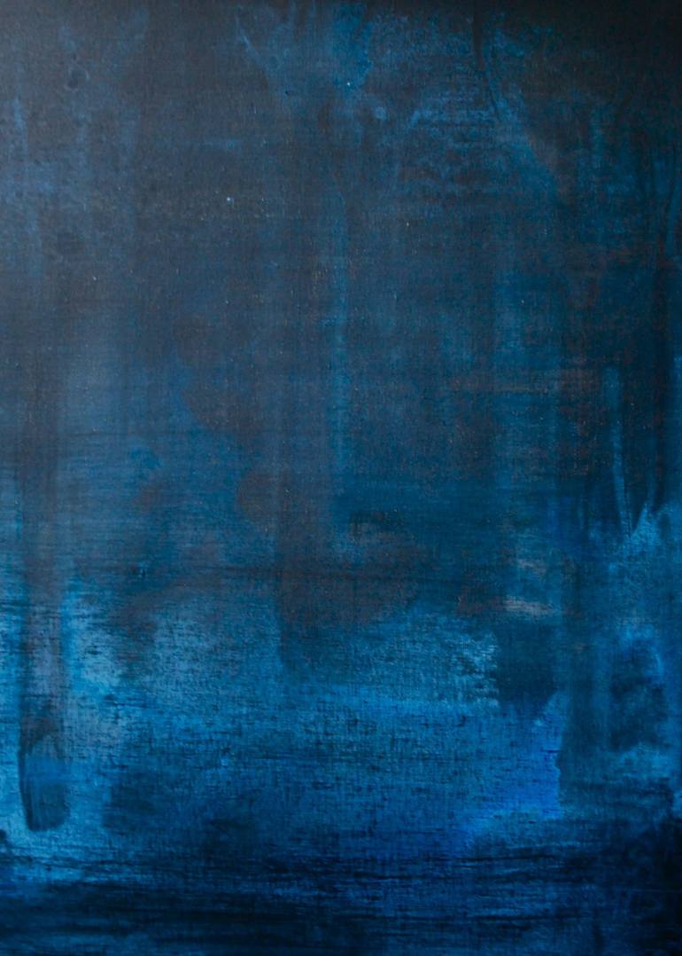 Blue Light II Painting by Ronny Broeckx | Saatchi Art