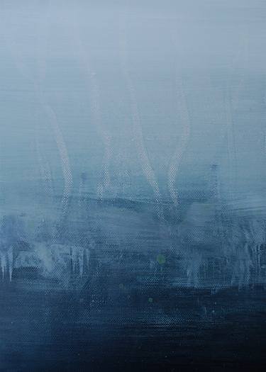 Original Abstract Expressionism Landscape Paintings by Ronny Broeckx