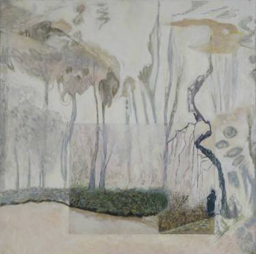 Original Expressionism Landscape Paintings by Val Wolstenholme Clay