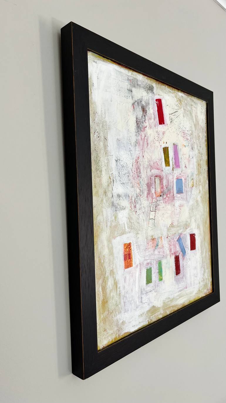 Original Abstract Expressionism Abstract Painting by Elaine Kehew