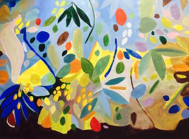 Original Garden Paintings by ELAINE KEHEW